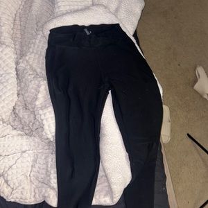 Black leggings, size small/medium
